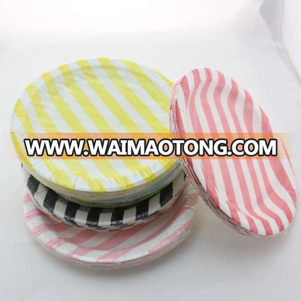 eco friendly recycle paper plates manufacturers wholesale for party restaurant cafe shop